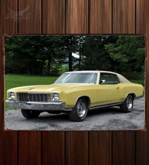 Металлическая табличка Chevrolet Monte Carlo Металлическая табличка Chevrolet Monte Carlo